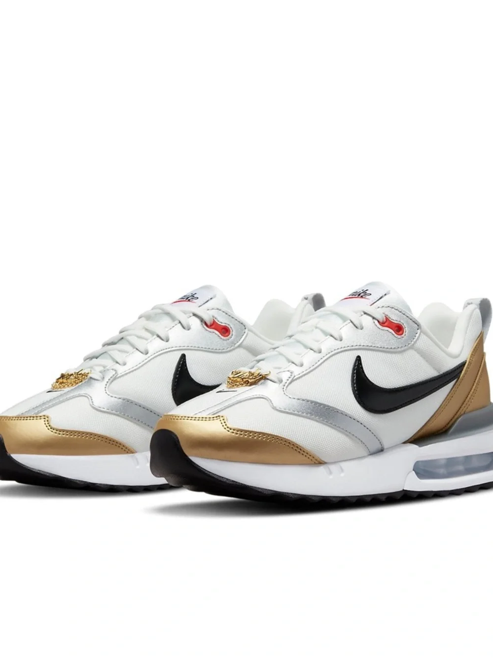 Nike Air Max Dawn SE 'White Metallic Gold' DJ6209-100 Size 7.5